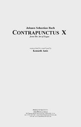 Contrapunctus 10 Concert Band sheet music cover